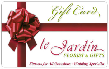 Gift Cards at Le Jardin Florist